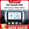 Ainavi Autoradio Per Suzuki SX4 Cross 2006-2013 Per Fiat Sedici CarPlay Android Auto Radio Lettore Multimediale 4G Wifi GPS 2 Din