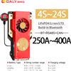 Daly WIFI BMS 4S 7S 8S 12S 16S 17S 12V 24V 48V LiFePO4 1A Bilanciamento Attivo BMS 250A 300A 400A per Batterie LiFePO4 Li-Ion LTO