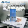 XYSZ 6 Pezzi Frese per Canali Radicolari Dentali a Collo Lungo per Microscopio Endo in Carburo di Tungsteno RA 2.35mm Forma Sferica 34mm Strumenti Odontoiatrici a Bassa Velocità