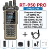 Radtel RT-950 Pro Colore Sabbia + Cavo di Programmazione Walkie Talkie con GPS APRS 10W Bluetooth Programmazione Telefonica Radioamatoriale RT-950PRO