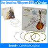 IRIN 8 pezzi set di corde per mandolino in acciaio placcato in argento placcato in lega di rame parti di mandolino avvolte accessori per strumenti a corda