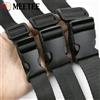 Meetee 5/10 Set di Fibbie a Sgancio Rapido in Plastica da 20/25/32/38/50mm per Cinghie Borsa, Accessori per Abbigliamento, Cinghie in Nylon, Collari per Cani, Cinture, Ganci Scorrevoli a Tre Vie
