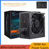 TFDP Alimentatore Atx da 500 W 80Plus Gold PFC attivo PC Ventola silenziosa da 120 mm per mini telaio Piccolo case del computer Alimentatore da tavolo
