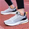 Baasploa Scarpe da corsa da uomo Nuove scarpe da ginnastica sportive in mesh traspirante Plus Size 41-48 Scarpe casual classiche da uomo Comfort esterno antiscivolo