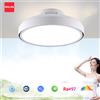 IRALAN Ventilatore da soffitto senza lama con telecomando Ventilatore da soffitto dimmerabile a LED Luce notturna nascosta per lampada da studio per soggiorno camera da letto