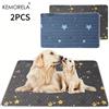 KEMORELA 2 pezzi lavabili riutilizzabili cuscinetti per urina per animali domestici tappetino multiuso per gatti e cani adatto per gabbie per cani picnic in giardino tutte le stagioni