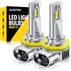AUXITO 2 Pz 12000LM H11 H8 H9 Lampadine per fari a LED Fanless 6500K Bianco 9005 HB3 Fascio alto e basso 9006 HB4 Lampada di guida per veicoli