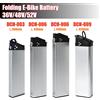 Aleaivy Batteria motore 48V 17Ah 14Ah 12.8Ah 10.4Ah 36V 10Ah 12Ah 15Ah 52V 12.5Ah 15Ah 17.5Ah DCH-003 DCH-006 DCH-009 250W~1000W