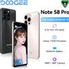 DOOGEE Note58 Pro Smartphone 6.75" HD+ Display Telefono Portatile 8GB RAM 256GB ROM 6250mAh Batteria Android 15 NFC Cellulari