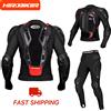 HEROBIKER Armatura per moto fuoristrada Protezione unisex Attrezzatura da impatto traspirante resistente all'abrasione per pantaloni da giacca da equitazione da moto-certificato CE