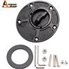 Areyourshop Tappo serbatoio carburante a sgancio rapido 5 fori per Yamaha YZF R1 R1S R1M R3 R6 R6S R7