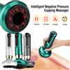 Hailicare Massaggiatore Intelligente per il Corpo con Dispositivo a Vuoto, Riduttore di Cellulite e Grasso, Portatile, con Funzione di Riscaldamento per Massaggio di Pancia e Schiena