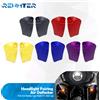 REWMTER Deflettore d'Aria Laterale per Moto, Carenatura Faro, Parabrezza per Harley Softail Low Rider ST FXLRST 2022-UP
