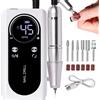 Limegirl Fresa Elettrica Professionale per Unghie 45000RPM, Ricaricabile, Silenziosa, Lima per Manicure, Strumento per Salone