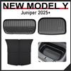 USVOTOV Tappetino per Bagagliaio Anteriore e Posteriore per Tesla Model Y Juniper 2025 2026, Copertura Sedile Posteriore, Protezione Schienale, Accessori