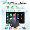 OTTOCAST Piccolo Wireless CarPlay Android Auto Adattatore Mini Dot Dongle Accessori Auto per Ford Toyota Chevrolet Honda Nissan Kia