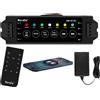 Herdio Amplificatore Audio Bluetooth a 4 Canali Herdio con Telecomando per Altoparlanti da Parete/Soffitto per Bagno Compatibile con EU/US/UK/AU