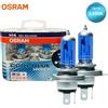 OSRAM Cool Blue Hyper H4 9003 HB2 Faro alogeno per auto Fascio Hi/Lo 12V 60/55W +50% Lampada bianca brillante Originale 62193CBH, Coppia