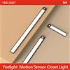Yeelight Luce Notturna LED Yeelight con Sensore, Striscia Luminosa Intelligente con Sensore di Movimento, Luce per Corridoio e Armadio, Ricaricabile, Versione Globale