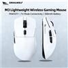 SMAILWOLF Mouse Wireless Bluetooth SMAILWOLF M3Pro a Tre Modalità, Mouse da Gaming PAW3311 per Computer Desktop, Leggero, Ricaricabile via Cavo