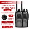 BAOFENG 2PCS Baofeng BF-888S plus Walkie-talkie portatile originale 3-5km Standby a lungo raggio Uhf 400-470Mhz portatile senza fili Ham CB radio