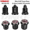 TANKE Set Ruote MTB TANKE con Mozzo Freehub XD HG MS, 6 Cricchetti, Ricambio per Asse Passante 135 QR 142, Cuscinetti 12MM, Base Torre per Riparazione