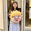 Bandai Kawaii Uzumaki Naruto Peluche Itabag Haruno Sakura Zaino da viaggio Borsa portaoggetti per trucco trasparente Giocattoli per bambole Regali per bambini