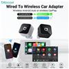 Ottocast Mini Slim Carplay Adattatore wireless Wireless Android Auto Adapte Rmini Dongle Plug AndPlay Adattatore Carplay wireless veloce