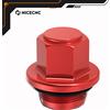 NICECNC Per Kawasaki KX250F KX450F Yamaha YZ250F YZ450F Suzuki RMZ250 RMZ450 KTM Honda CRF250R Carburatore Carb Coppa Tappo di Scarico