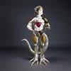 Bandai Action Figure di Frieza Mecha di Dragon Ball, Statua Articolata in PVC da 18 cm, Modellino da Collezione Anime con Base Espositiva