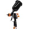 NTOOLS Pistola a spruzzo HVLP 0,8/1,0/1,2 mm Dimensioni ugello può scegliere 250CC Pistola a spruzzo d'aria per serbatoio Mini spruzzatore per pistola a vernice per riparazione auto