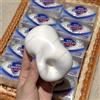 Hot Toys Palla di Sapone Morbida Antistress, Giocattolo Fidget, Palla da Spremere Croccante, Blocchi Rotondi Riempiti, Giocattoli Antistress ASMR, Giocattolo per la Scuola e Natale