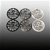 tandorio Quadrante Scheletrato Traforato 29mm Grigio Argento Nero per Movimento Automatico NH35 NH38 NH70 NH71 NH72 Parti di Orologio di Alta Qualità