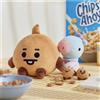 Bandai Peluche Tata Koay Shooky Mang Cooky, Zaino a Forma di Animale Cartone Animato, Ciondolo per Chiavi e Telefono, Giocattoli Rilassanti da Ufficio, Regalo per Amici