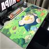 Bandai Tappetino per Mouse XXL Grande, Tappeto per Tastiera e Mouse Antiscivolo, Tappetino per Gamer Snorlax, Accessori per PC e Laptop, Tappetino HD P-Pokemon
