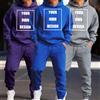 teekossc Felpe Retro Personalizzate con Logo/Immagine del Tuo Marchio, Abbigliamento in Pile alla Moda Unisex, Pullover Morbidi e Versatili