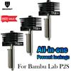 BEGRINT Hotend Per Bambu Lab P2S Hotend Ugelli monopezzo 0.2/0.8/0.6/0.4mm Estremità di calore integrale Ugello Hotend in acciaio per Bambulab P2S