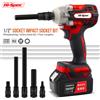 Hi-Spec 150MM 8PC Set di bussole esagonali H4-H12 S2 Adattatore di lunghezza chiave esagonale 1/2 CR-MO Set di punte per cacciavite con magnetico