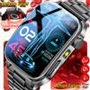 GUHUAVMI 2026 Nuovo 650nm Terapia Laser Salute Smartwatch Uomini ECG Pressione Sanguigna Lipido Acido Urico Chiamata Bluetooth Smart Watch Per Android IOS