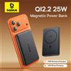 Baseus Qi2.2 Power Bank 25W 10000mAh con Ricarica Wireless Magnetica e USB-C PD 45W per iPhone 17 16 Pro Max Samsung S25