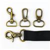 Meetee 4/10/20 Pezzi Moschettone Girevole in Metallo Bronzo da 20mm per Borsa, Zaino, Cintura, Gancio, Portachiavi, Accessori Fai-da-Te per Cucito