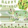 Hasbro Set di stoviglie usa e getta per festa a tema Principessa Rana Tiana, con bicchieri di carta, piatti, tovaglioli, tovaglia, decorazioni a sorpresa per compleanno di bambina