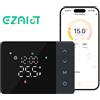 EZAIOT Termostato Wi-Fi Intelligente Tuya a Batteria per Caldaia a Gas, Programmabile, Controllo Remoto, Compatibile con Alexa e Google