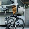 Rhinowalk Borsa da Manubrio per Bicicletta Rhinowalk per Brompton 17L/24L, Borsa Anteriore a Sgancio Rapido con Telaio di Supporto Nascosto