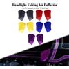 REWMTER Copertura Faro Moto, Deflettore Aria, Carena Laterale, Parabrezza per Harley Softail Low Rider ST FXLRST 2022-Up
