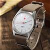 HEIMDALLR Orologio meccanico da uomo Shanghai 8120 Movimento meccanico manuale 36 mm Orologio cinese retrò adatto per regali da uomo
