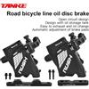 TANKE Set Freni a Disco Idraulici TANKE con Leva a Pressione, Caliper per Bici da Strada, Set Freni RUSH Anteriore e Posteriore 160MM, Parti per Scooter e Biciclette