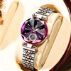 POEDAGAR Orologio da polso da donna elegante di lusso Orologi al quarzo impermeabili in acciaio inossidabile per donna Orologio da donna semplice e casual