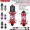 TANKE Mozzo MTB TANKE 120 Click con 6 Cuscinetti NBK, 32/36 Fori, Freno a Disco QR, Mozzo Bicicletta Silenzioso con 6 Cricchetti HG