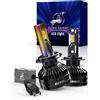 DAWN KNIGHT K9C 24V H7 H4 Lampada LED per Camion, Luci LED con Tubo in Rame Maggiorato H1 HB3 9005 HB4 9006 12V per Fari Auto
